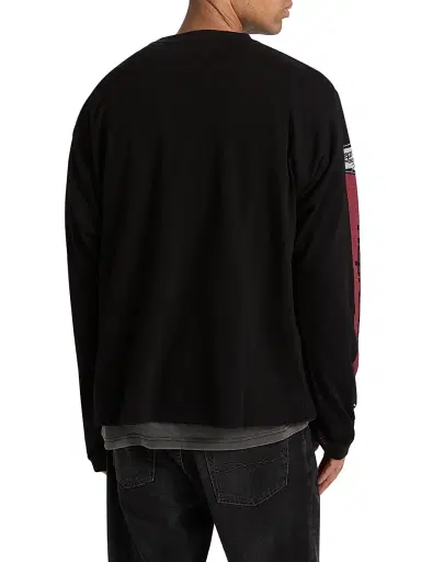 Represent Men's Mesh Pegasus Long-Sleeve T-Shirt - Jet Black - Size XXL | Thumbnail 5