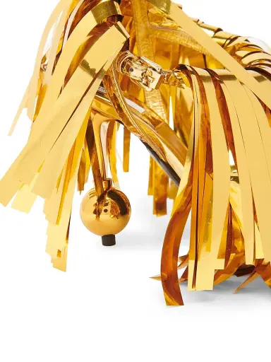 MOSCHINO Women's 100MM Fringed Sandals | Thumbnail 5 MOSCHINO Women's 100MM Fringed Sandals | Thumbnail 5