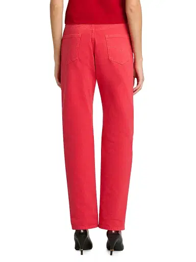 Versace Women's Straight Midi-Rise Jeans | Thumbnail 5 Versace Women's Straight Midi-Rise Jeans | Thumbnail 5