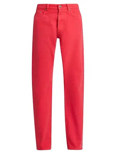 Versace Women's Straight Midi-Rise Jeans | Thumbnail 1 Versace Women's Straight Midi-Rise Jeans | Thumbnail 1