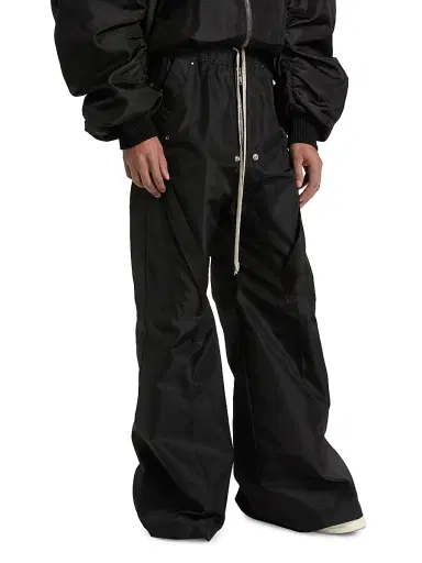 Rick Owens Men's Bela Wide-Leg Pants - Black - Size 38 | Thumbnail 4 Rick Owens Men's Bela Wide-Leg Pants - Black - Size 38 | Thumbnail 4