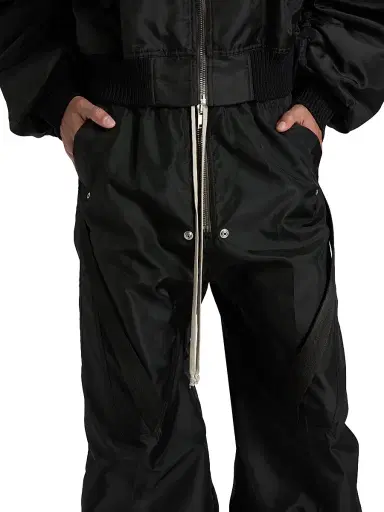 Rick Owens Men's Bela Wide-Leg Pants - Black - Size 38 | Thumbnail 6 Rick Owens Men's Bela Wide-Leg Pants - Black - Size 38 | Thumbnail 6