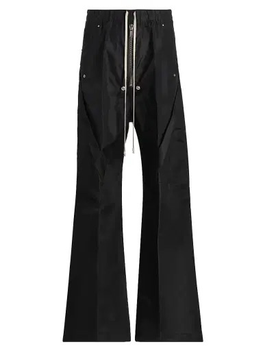 Rick Owens Men's Bela Wide-Leg Pants - Black - Size 38 | Thumbnail 1 Rick Owens Men's Bela Wide-Leg Pants - Black - Size 38 | Thumbnail 1