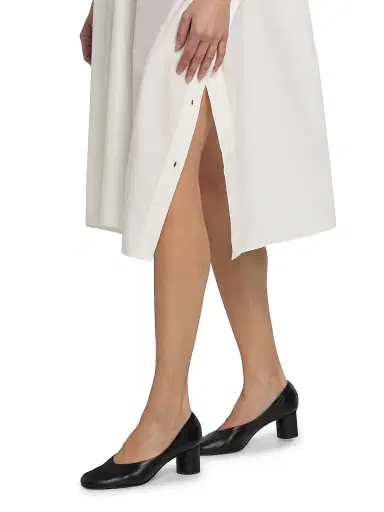 MM6 MAISON MARGIELA Women's Cotton Midi-Shirtdress | Thumbnail 6 MM6 MAISON MARGIELA Women's Cotton Midi-Shirtdress | Thumbnail 6