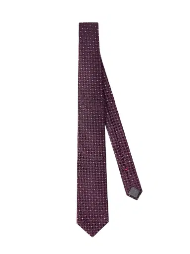 Brunello Cucinelli Men's Silk Jacquard Tie | Thumbnail 1 Brunello Cucinelli Men's Silk Jacquard Tie | Thumbnail 1