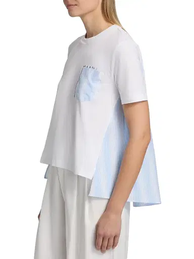 Marni Women's Cotton T-Shirt | Thumbnail 4 Marni Women's Cotton T-Shirt | Thumbnail 4