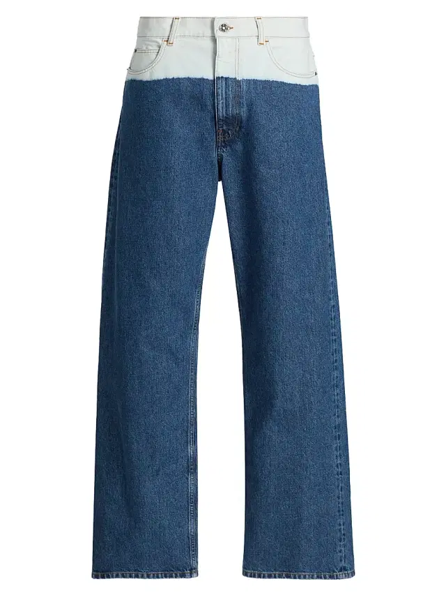 Men's Gradient Bleach Jeans - Ultramarine