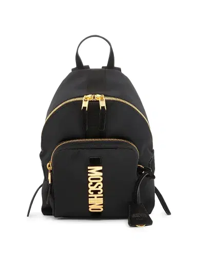 MOSCHINO Men's Logo Hardware Backpack | Thumbnail 1