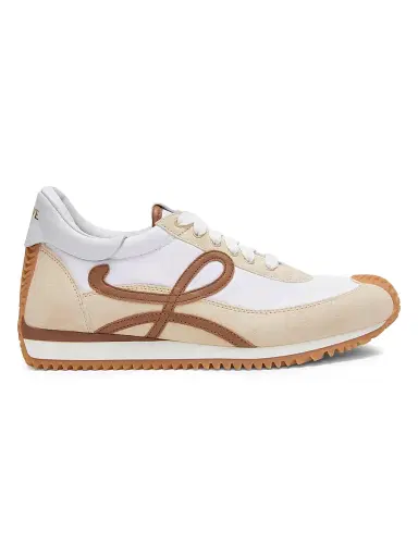 Loewe Women's Flow Runner 2.0 Low-Top Sneakers - Chocolate Optic - Size 9 | Thumbnail 1 Loewe Women's Flow Runner 2.0 Low-Top Sneakers - Chocolate Optic - Size 9 | Thumbnail 1