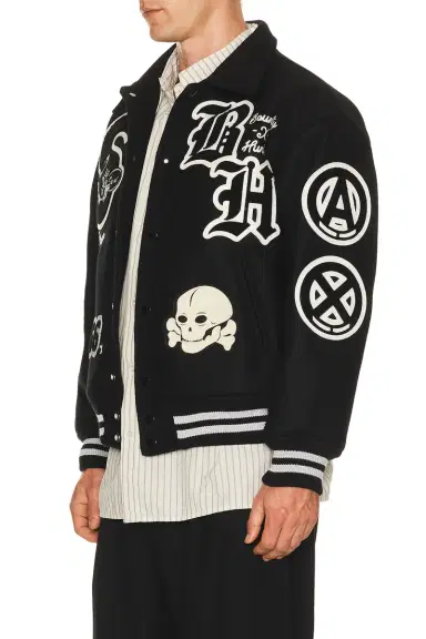 SAINT Mxxxxxx Snt Hunter x Bounty Hunter Varsity Jacket | Thumbnail 3 SAINT Mxxxxxx Snt Hunter x Bounty Hunter Varsity Jacket | Thumbnail 3