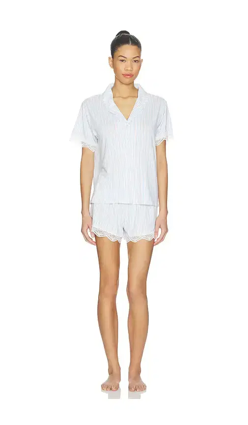 Luna Notch Pajama Set