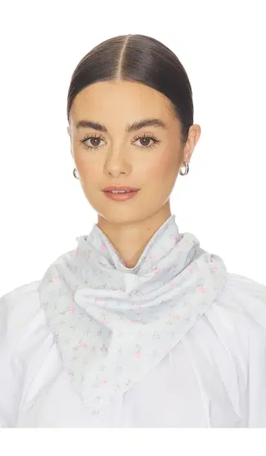 LoveShackFancy Clem Head Scarf | Thumbnail 2 LoveShackFancy Clem Head Scarf | Thumbnail 2