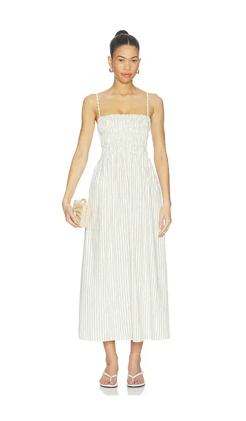 Bianca Shirred Bodice Dress