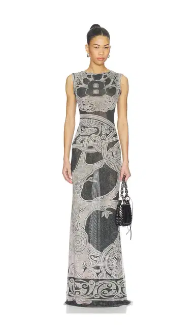 Ottolinger Mesh Maxi Gown | Thumbnail 1