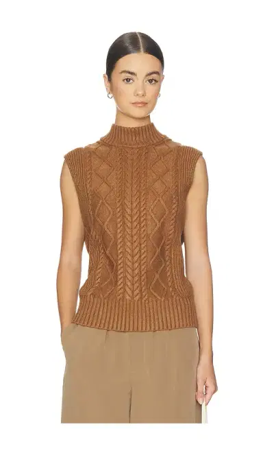 Varley Joilette Roll Neck Vest Top | Thumbnail 1