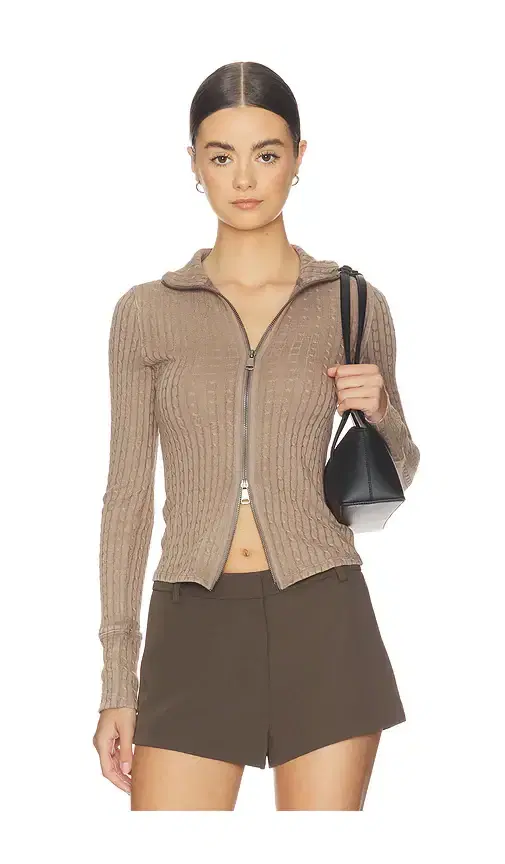 Free People Brunch Girl Zip Up
