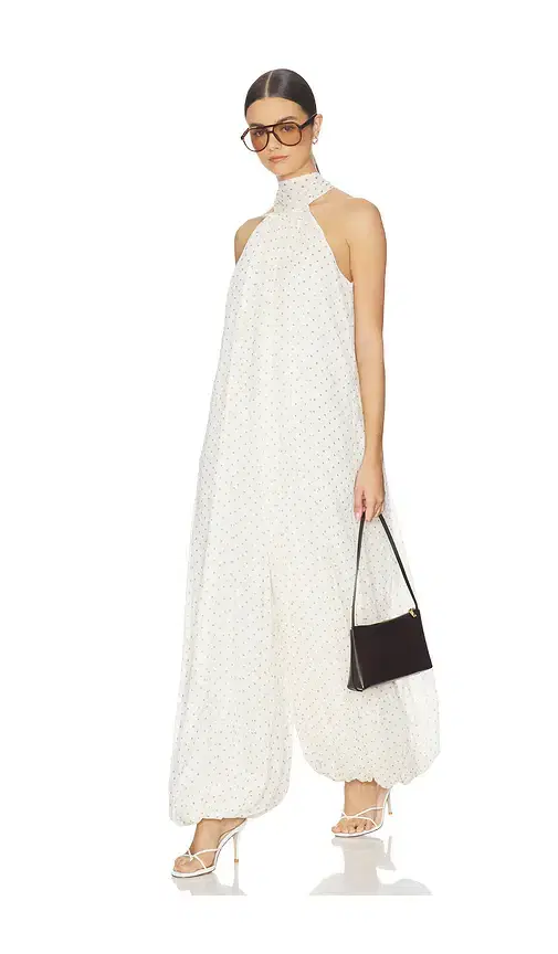 Chiffon Balloon Jumpsuit