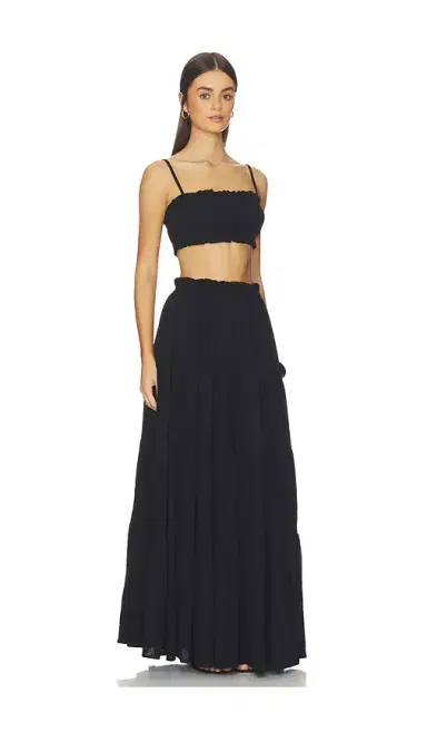MORE TO COME Mora Maxi Skirt Set | Thumbnail 2