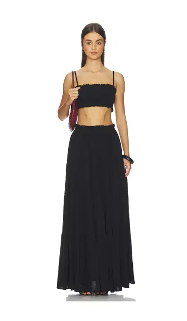 MORE TO COME Mora Maxi Skirt Set | Thumbnail 1