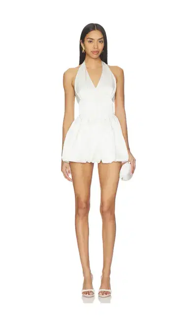Nana Jacqueline Lilliana Halter Mini Dress | Thumbnail 1