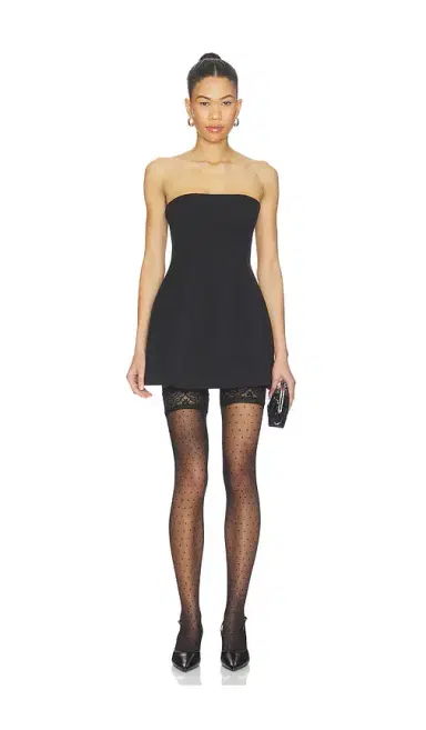 Commando Chic Dot Thigh High Socks | Thumbnail 2 Commando Chic Dot Thigh High Socks | Thumbnail 2