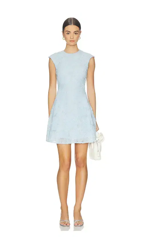 ROTATE Mesh Mini Dress