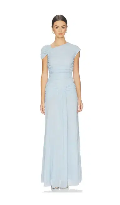 ROTATE Maxi Asymmetric Dress | Thumbnail 1 ROTATE Maxi Asymmetric Dress | Thumbnail 1