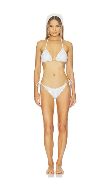 LoveShackFancy Harbor Bikini Set | Thumbnail 1 LoveShackFancy Harbor Bikini Set | Thumbnail 1