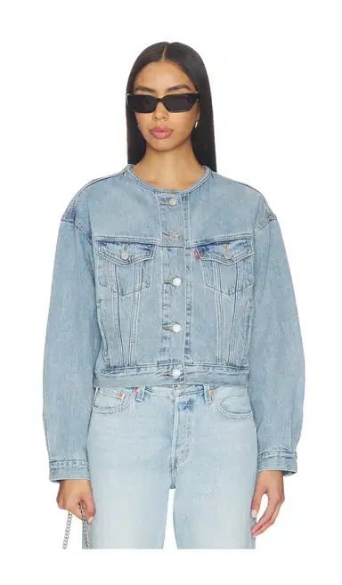 Levi's Collarless Shrunken 90s Trucker | Thumbnail 2 Levi's Collarless Shrunken 90s Trucker | Thumbnail 2