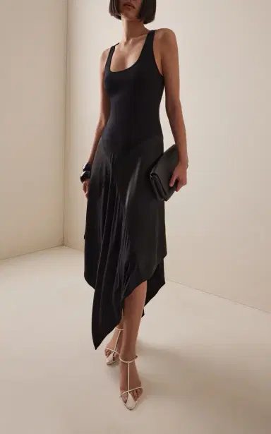 Bevza Square Jersey Midi Dress | Thumbnail 2 Bevza Square Jersey Midi Dress | Thumbnail 2