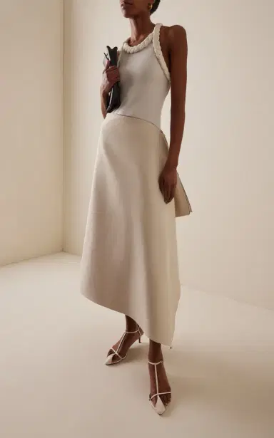 Bevza Cotton Canvas Maxi Skirt | Thumbnail 2 Bevza Cotton Canvas Maxi Skirt | Thumbnail 2