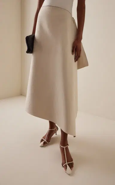 Bevza Cotton Canvas Maxi Skirt | Thumbnail 3 Bevza Cotton Canvas Maxi Skirt | Thumbnail 3