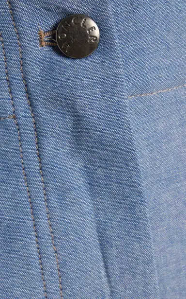 Moncler Grenoble Pleated Chambray Shorts | Thumbnail 5 Moncler Grenoble Pleated Chambray Shorts | Thumbnail 5
