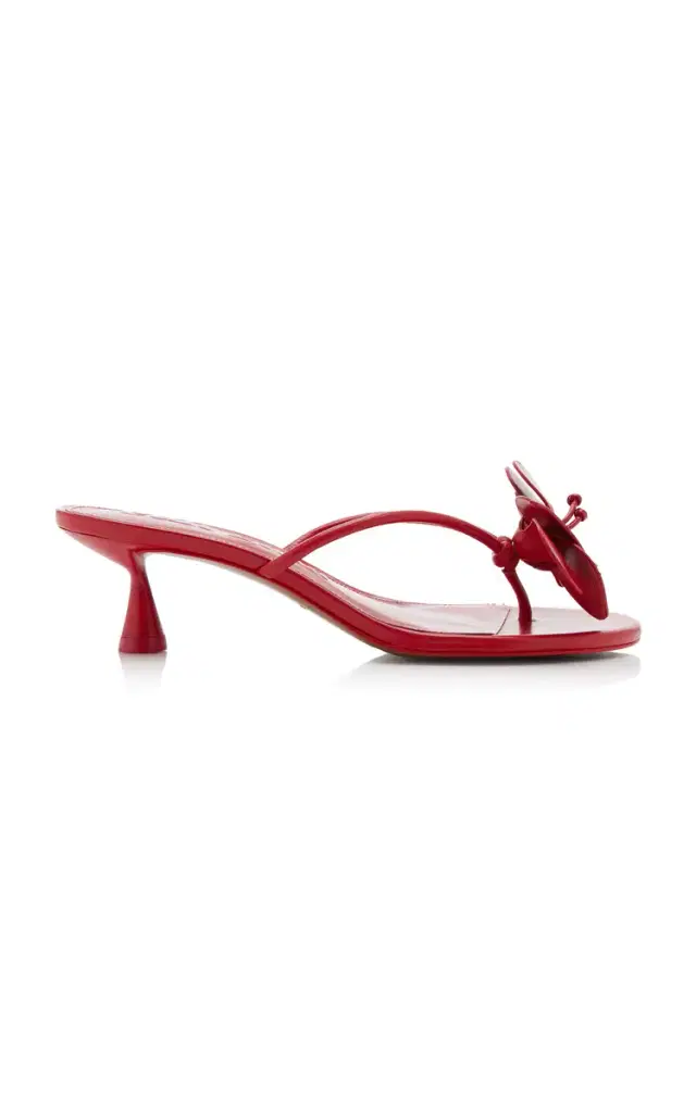 Cult Gaia Addison Leather Sandals
