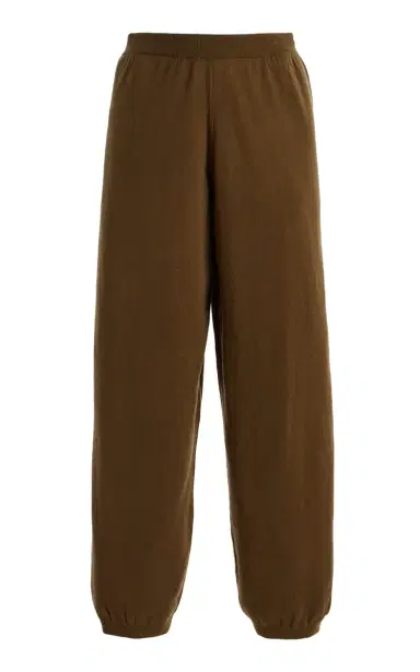 The Frankie Shop Olia Knit Wool-Blend Joggers | Thumbnail 1 The Frankie Shop Olia Knit Wool-Blend Joggers | Thumbnail 1
