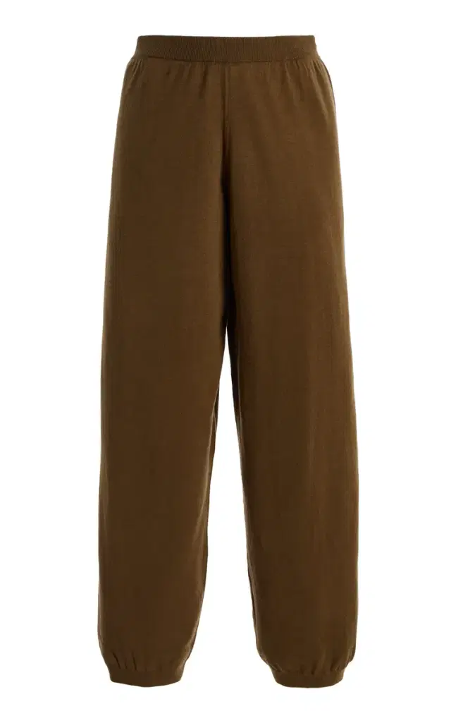 Olia Knit Wool-Blend Joggers
