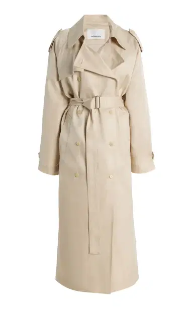 The Frankie Shop Veyron Twill Trench Coat | Thumbnail 3