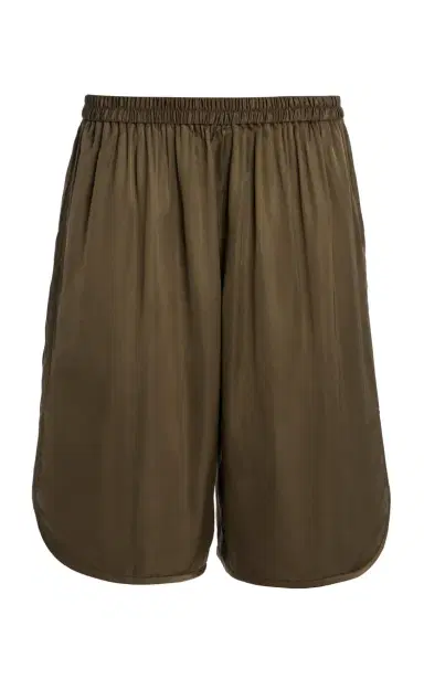 The Frankie Shop Nelis Satin Bermuda Shorts | Thumbnail 2