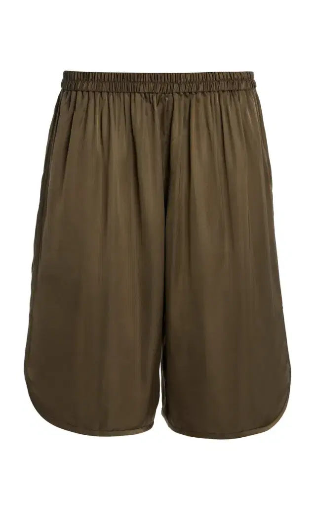 Nelis Satin Bermuda Shorts