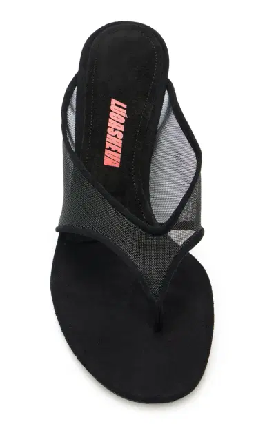 LUCASHEVA Audokia Mesh Wedge Sandals | Thumbnail 3 LUCASHEVA Audokia Mesh Wedge Sandals | Thumbnail 3