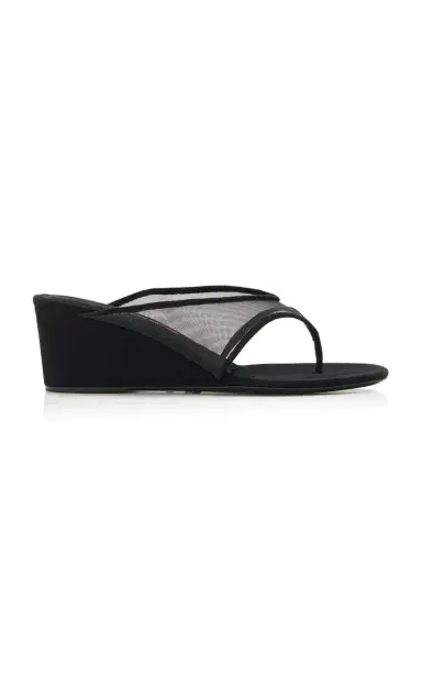 LUCASHEVA Audokia Mesh Wedge Sandals | Thumbnail 1 LUCASHEVA Audokia Mesh Wedge Sandals | Thumbnail 1