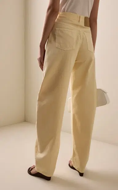 Haikure Bibi Cotton-Linen Twill 45 Mid-Rise Balloon-Leg Jeans | Thumbnail 4 Haikure Bibi Cotton-Linen Twill 45 Mid-Rise Balloon-Leg Jeans | Thumbnail 4