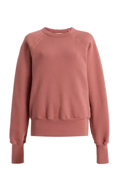 Les Tien Leann Classic Raglan Cotton Sweatshirt | Thumbnail 1 Les Tien Leann Classic Raglan Cotton Sweatshirt | Thumbnail 1