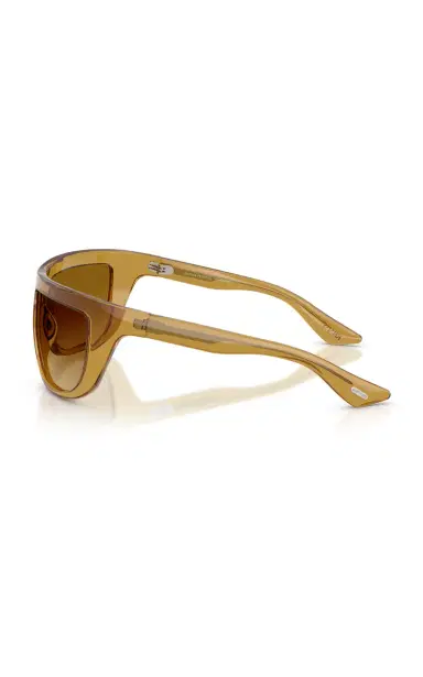 Khaite x Oliver Peoples 1974C Mask-Frame Acetate Sunglasses | Thumbnail 4