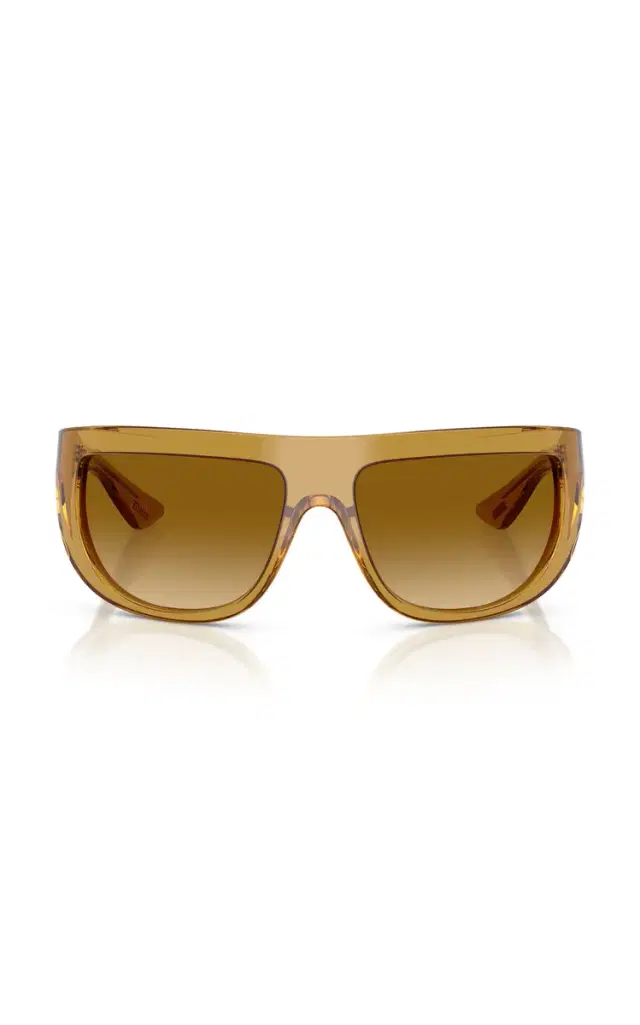 Khaite x Oliver Peoples 1974C Mask-Frame Acetate Sunglasses