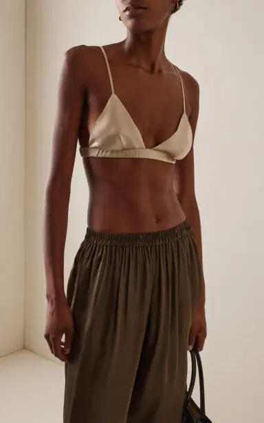 The Frankie Shop Nina Satin Bralette | Thumbnail 3 The Frankie Shop Nina Satin Bralette | Thumbnail 3