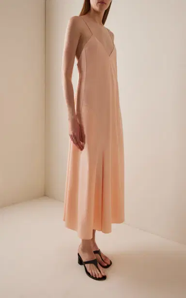 Khaite Iben Cotton-Poplin Maxi Dress | Thumbnail 2 Khaite Iben Cotton-Poplin Maxi Dress | Thumbnail 2
