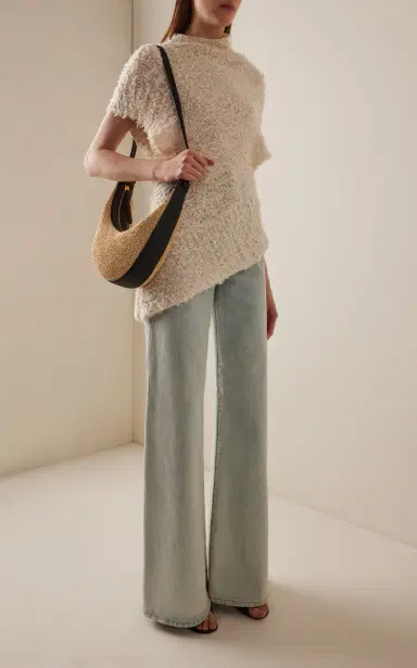 Khaite Dane High-Rise Wide-Leg Jeans | Thumbnail 2 Khaite Dane High-Rise Wide-Leg Jeans | Thumbnail 2