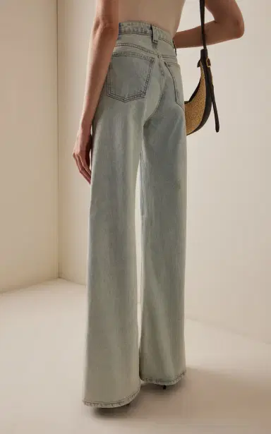 Khaite Dane High-Rise Wide-Leg Jeans | Thumbnail 4 Khaite Dane High-Rise Wide-Leg Jeans | Thumbnail 4