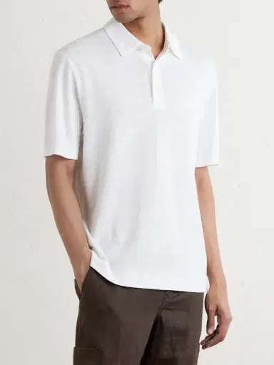 MR P. Linen Polo Shirt - Men | Thumbnail 3 MR P. Linen Polo Shirt - Men | Thumbnail 3